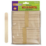 Creativity Street Craft Sticks, Wood Crafts, Jumbo - 100 craft sticks