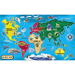 Melissa and best sale doug world map