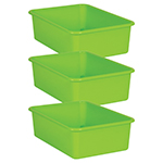 Red Large Plastic Storage Bin - TCR20404, Teacher Created Resources