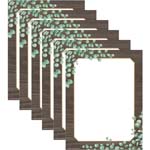 Gold Ribbon Border Paper, 8.5 x 11, Pack of 50 - H-VA669, Flipside